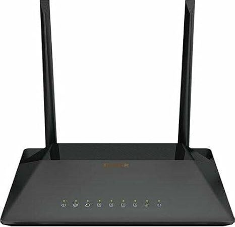 D-Link DSL-224 N300 Wireless Router, VDSL2/ADSL2+, 4-Port