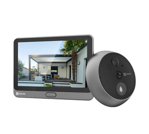 Ezviz  CS-HP4 Wire-Free Peephole Doorbell Intercom, (1080p)