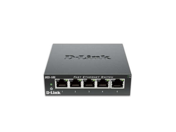 DES-105 Switch  D-Link 5-Port 10/100 Unmanage ....