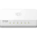 D-Link DES-1005C Desktop Unmanaged Switch, 5-Port 10/100 Mbps
