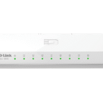 D-Link DES-1008C Unmanaged Switch, 8-Port 10/100 Mbps