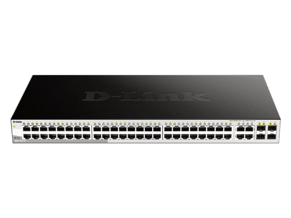 D-Link DGS-1210-52 Smart Managed Switch, 52-Port Gigabit with 4 Port SFP