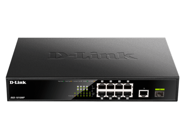 DGS-1010MP D-link Switch 8 Ports Gigabit