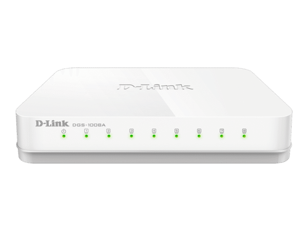 DGS-1008A D-Link Switch 8-Port Gigabit Easy D ....