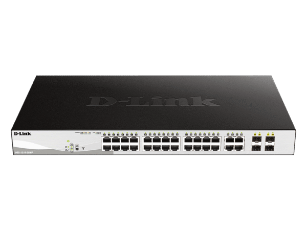 D-LINK DGS-1210-28MP 24 PORTS 370WATTS