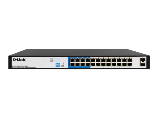 DGS-F1026P-E D-Link  24GE PoE + 2 SFP Ports