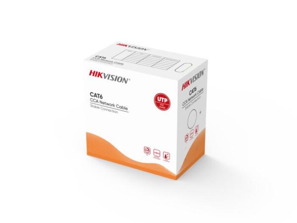 Hikvision DS-1LN6-UU/CCA Network Cable 305m Cat6 UTP