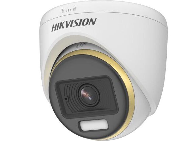 Hikvision DS-2CE70DF3T-PFS 2 MP ColorVu Indoor Audio Fixed Turret Camera