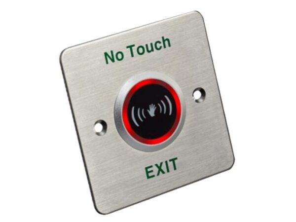 Hikvision DS-K7P03 Exit & Emergency Button - Silver
