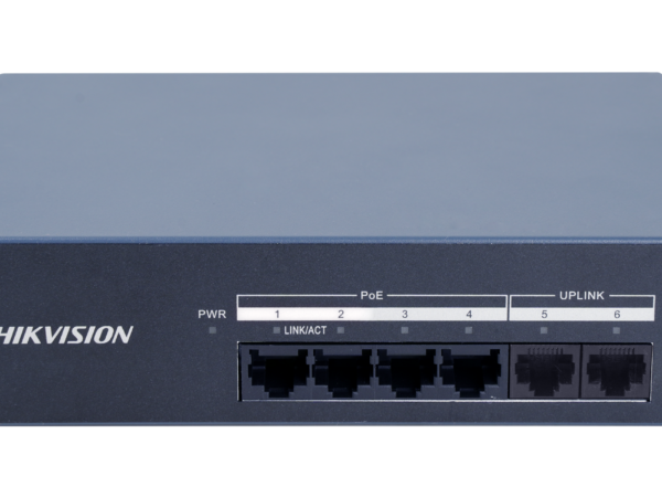 HIKVision Gigabit Unmanaged POE Switch – DS-XS06G-P