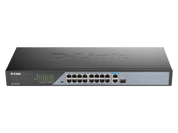 DSS-100E-18P 18-Port 10/100BASE-TX PoE Unmanaged