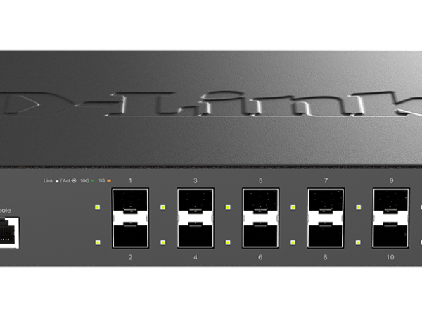 D-link DXS-1210-12SC  10 Gigabit Smart Managed Fiber Switch