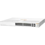 Aruba JL683A Smart Managed PoE Switch, 24 Port Gigabit + 4 SFP Port