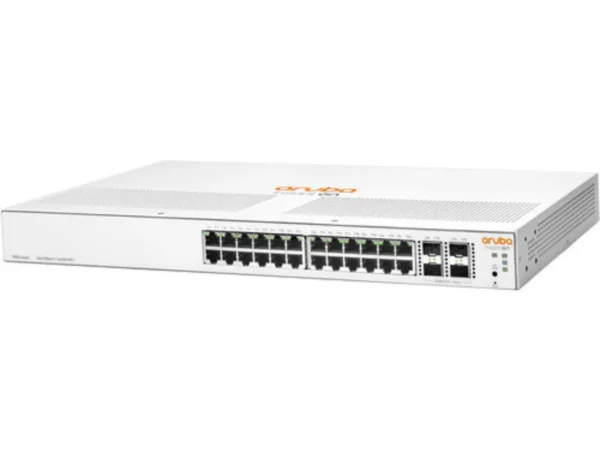 Aruba JL683A Smart Managed PoE Switch, 24 Port Gigabit + 4 SFP Port