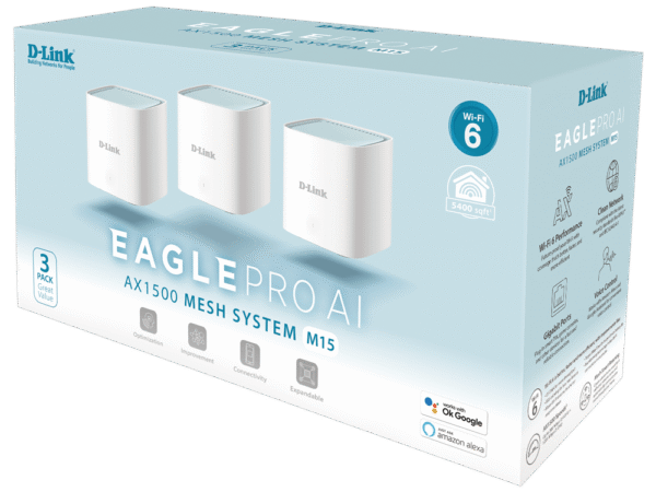 M15 Mesh D-LINK  Access Points (3 Pack)