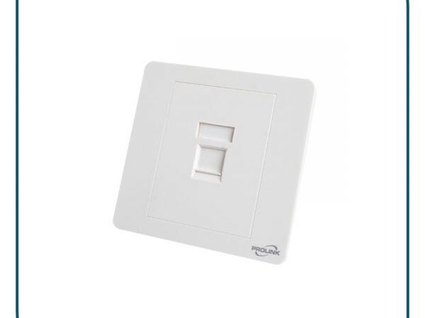 ProLink PL-FP1-UK 1 Port UK type Faceplate