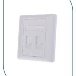 ProLink PL-FP2-UK 2 Port UK type Faceplate