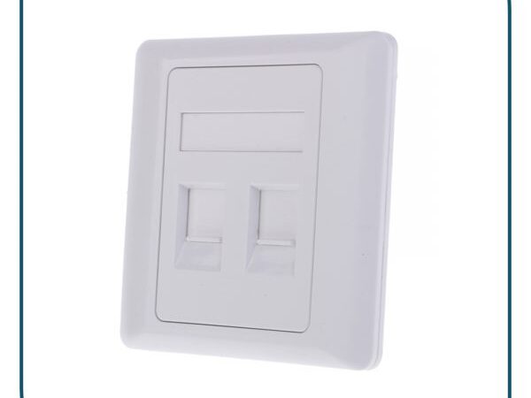 ProLink PL-FP2-UK 2 Port UK type Faceplate