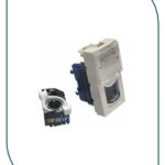 ProLink PL-KJ6A-SH-TL CAT6A UTP 10G keystone jack With Shutter