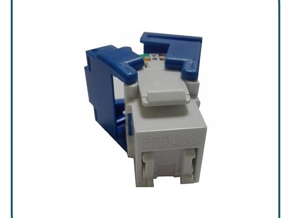 ProLink PL-KJ6-SH-TL CAT6 UTP 1G keystone jack With Shutter
