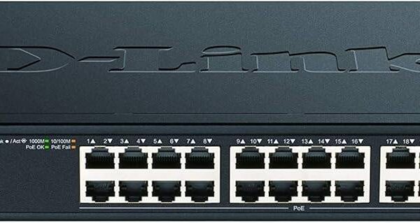 D-Link DGS-1100-26MPV2 26-Port PoE+ Gigabit Smart Switch